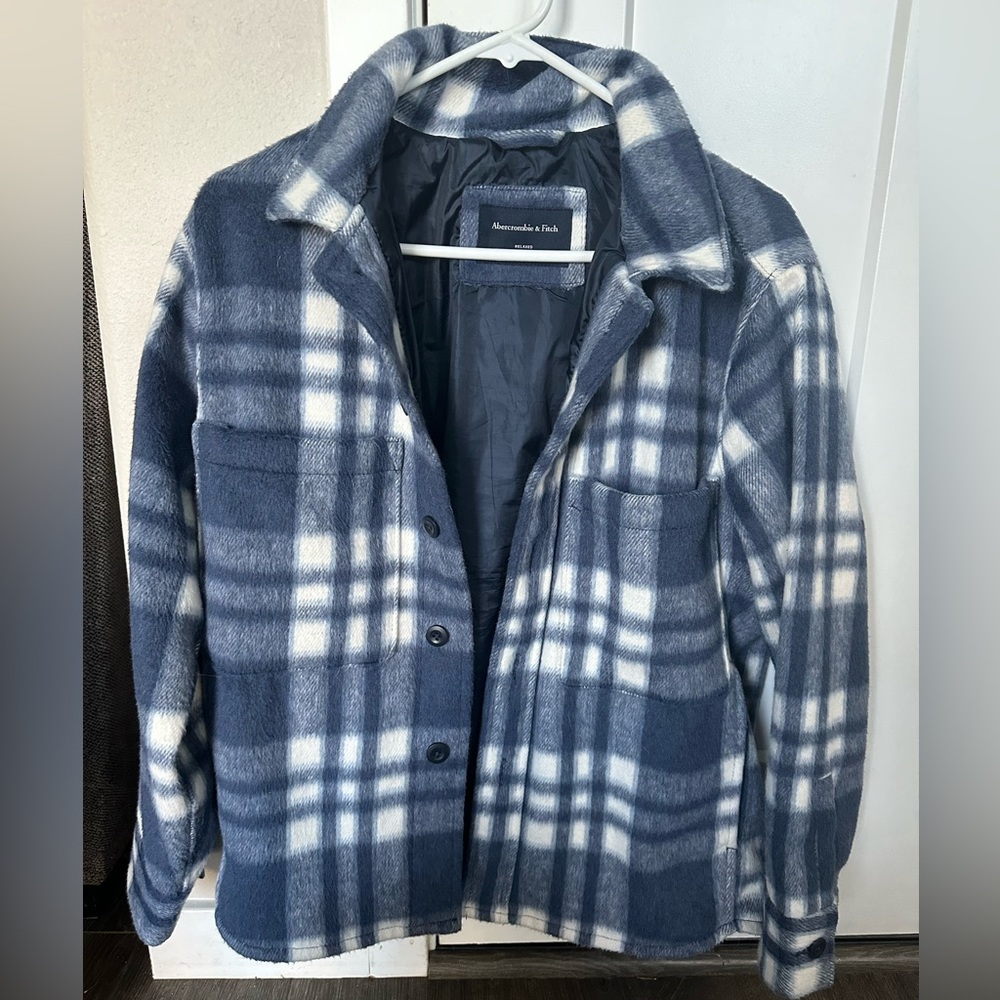 Brand new Abercrombie and Fitch lined shacket